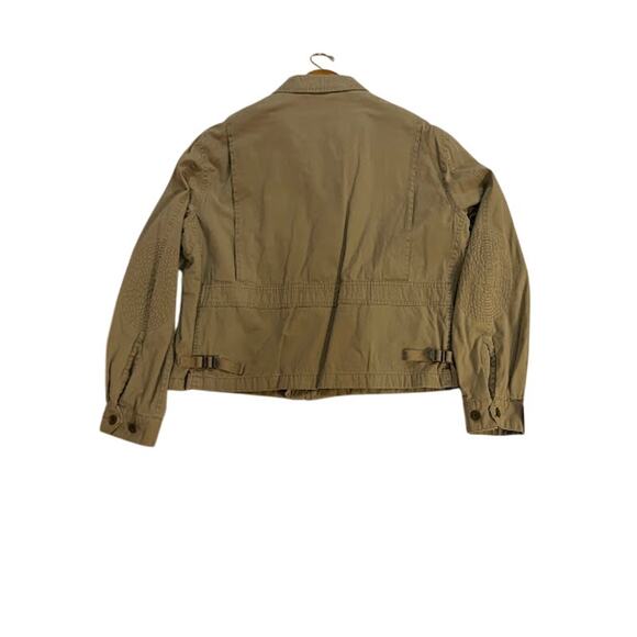 VTG NWT Polo Ralph Lauren Jacket Mens Brown Olive Pony Full Zip 90s Y2K XL - Picture 3 of 8